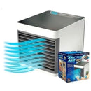 Mini Ar-Condicionado Portátil USB 3 em 1 – Refrigera, Umidifica e Ilumina