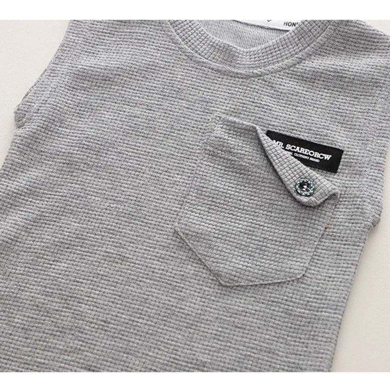 Conjunto Infantil 2 Peças – Regata + Shorts | Conforto para os Dias Quentes