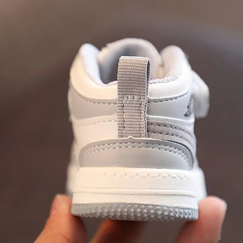 Tênis Infantil Cano Alto Casual | Unissex | Confortável e Respirável