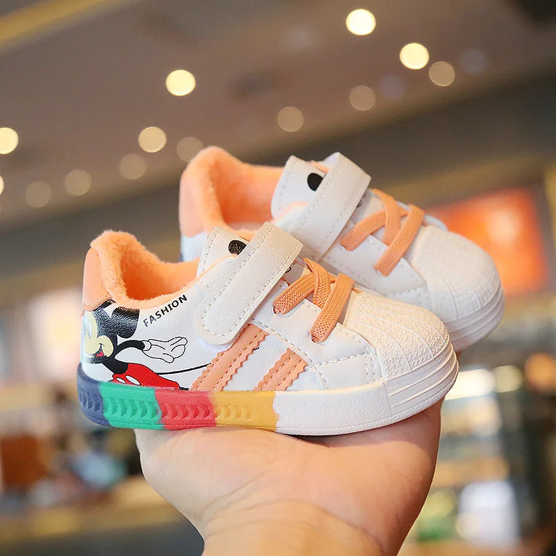 Tênis Infantil Mickey & Minnie | Unissex | Respirável e Confortável