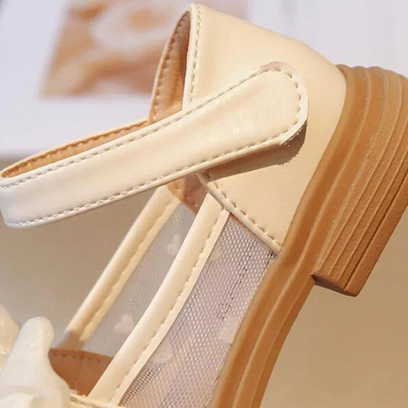 Sapatilha Infantil Feminina com Laço | Sapato Social Menina Importado | Conforto e Elegância