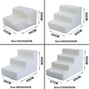 Escada Pet Anti-Escorregão para Cães e Gatos – 2, 3 ou 4 Degraus | Conforto, Segurança e Acesso Fácil