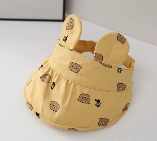 Chapéu Pescador Infantil com Orelhinhas | Proteção UV | Unissex