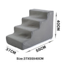 Escada Pet Anti-Escorregão para Cães e Gatos – 2, 3 ou 4 Degraus | Conforto, Segurança e Acesso Fácil