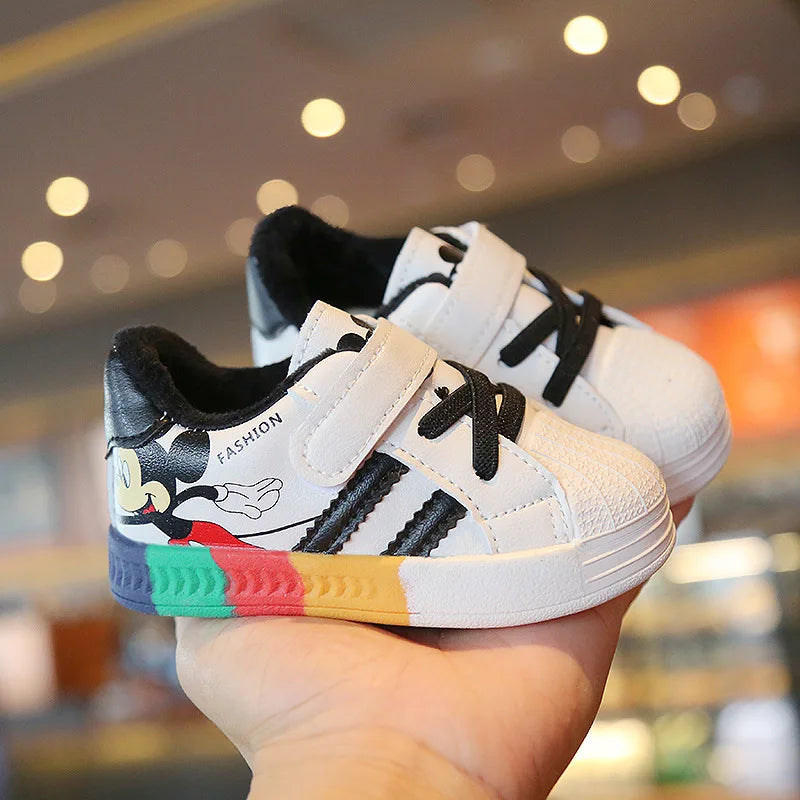 Tênis Infantil Mickey & Minnie | Unissex | Respirável e Confortável