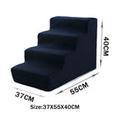 Escada Pet Anti-Escorregão para Cães e Gatos – 2, 3 ou 4 Degraus | Conforto, Segurança e Acesso Fácil