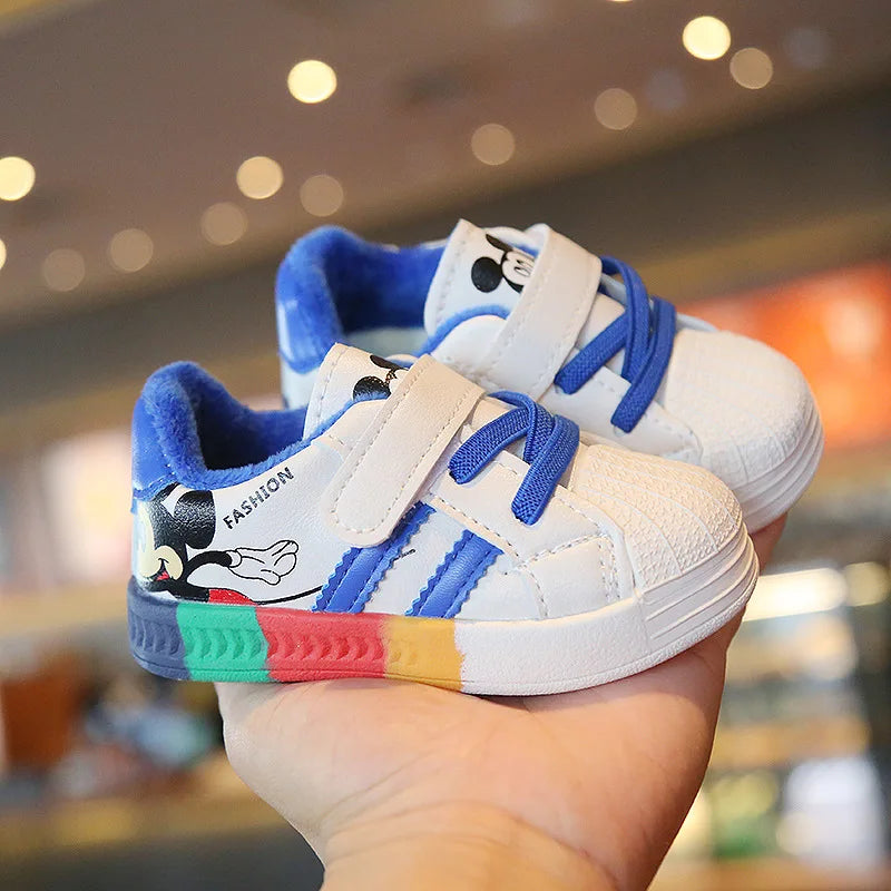 Tênis Infantil Mickey & Minnie | Unissex | Respirável e Confortável