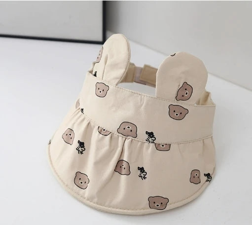 Chapéu Pescador Infantil com Orelhinhas | Proteção UV | Unissex